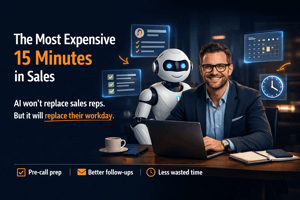 Most expensive 15 minutes in sales